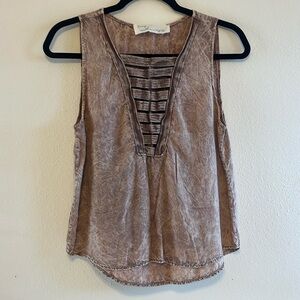 Vintage Havana Crinkle Washed Ladder Tank